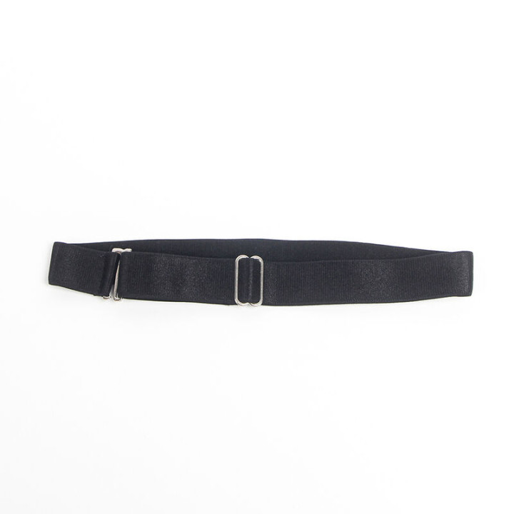 SUBBLIME 955380 VESTIDO CON TIRANTES DE CUERO NEGRO L XL