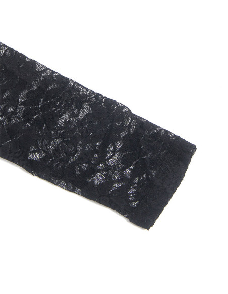 SUBBLIME 955595 VESTIDO DE MANGA LARGA CON ENCAJE NEGRO S M SUBBLIME 955595 VESTIDO DE MANGA LARGA CON ENCAJE NEGRO S M