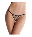 PASSION - EROTIC LINE BEIGE THONG ONE SIZE