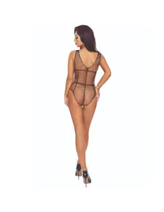 PASSION BS114 BODYSTOCKING REJILLA NEGRO 2