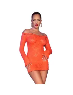 CHILIROSE CR 4859 MINI VESTIDO NARANJA S