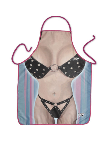DIABLO PICANTE DELANTAL BIKINI MUJER