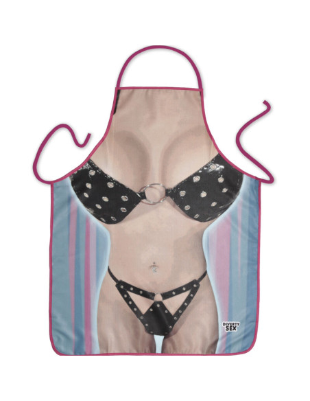 DIABLO PICANTE DELANTAL BIKINI MUJER DIABLO PICANTE DELANTAL BIKINI MUJER