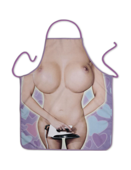 DIABLO PICANTE DELANTAL SEXY PLANCHA MUJER DIABLO PICANTE DELANTAL SEXY PLANCHA MUJER