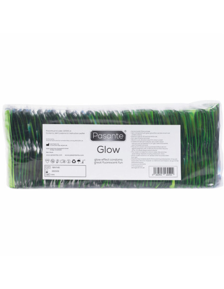 PASANTE GLOW PRESERVATIVOS BOLSA 144 UNIDADES PASANTE GLOW PRESERVATIVOS BOLSA 144 UNIDADES