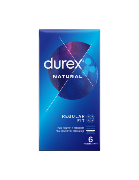 DUREX NATURAL CLASSIC 6 UNIDADES
