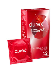 DUREX SENSITIVO CONTACTO TOTAL 12 UNIDADES
