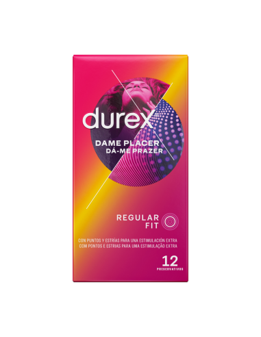 DUREX DAME PLACER 12 UNIDADES