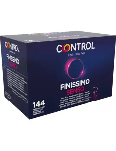 CONTROL PRESERVATIVOS FINISSIMO SENSO 144 UNIDADES