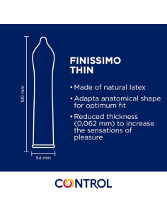 CONTROL PRESERVATIVOS FINISSIMO SENSO 144 UNIDADES 2