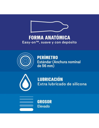 DUREX EXTRA SEGURO 12 UNIDADES