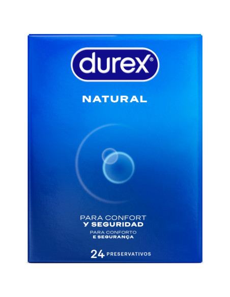 DUREX PRESERVATIVOS NATURAL 24 UNIDADES DUREX PRESERVATIVOS NATURAL 24 UNIDADES