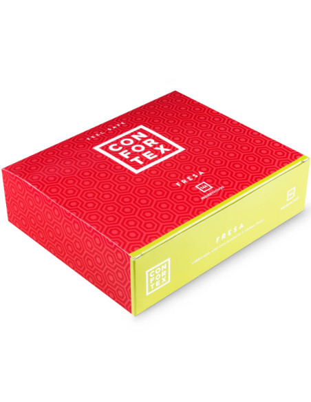 CONFORTEX PRESERVATIVOS FRESA CAJA 144 UDS CONFORTEX PRESERVATIVOS FRESA CAJA 144 UDS