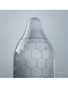 LELO HEX PRESERVATIVO CAJA 3 UDS 2