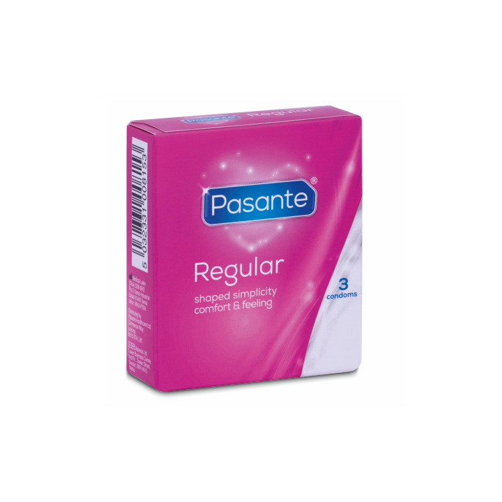 PASANTE CONDOM GAMA REGULAR 3 UNIDADES