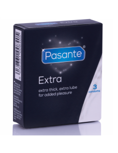 PASANTE EXTRA PRESERVATIVO EXTRA GRUESOS 3 UNIDADES