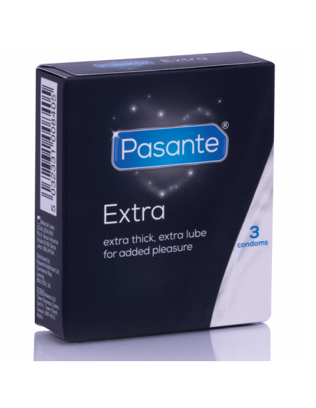 PASANTE EXTRA PRESERVATIVO EXTRA GRUESOS 3 UNIDADES PASANTE EXTRA PRESERVATIVO EXTRA GRUESOS 3 UNIDADES