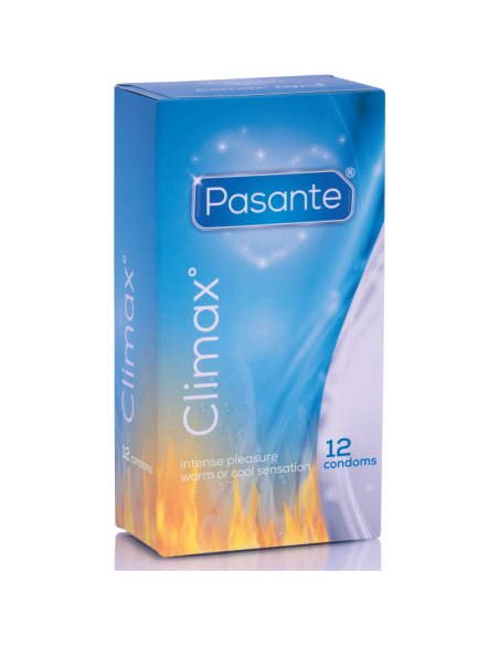PASANTE CLIMAX 6 EFECTO CALOR 6 EFECTO FRIO 12UNIDADES