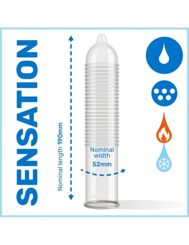 PASANTE CLIMAX 6 EFECTO CALOR 6 EFECTO FRIO 12UNIDADES