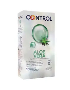 CONTROL PRESERVATIVOS CON ALOE VERA 10 UNIDADES