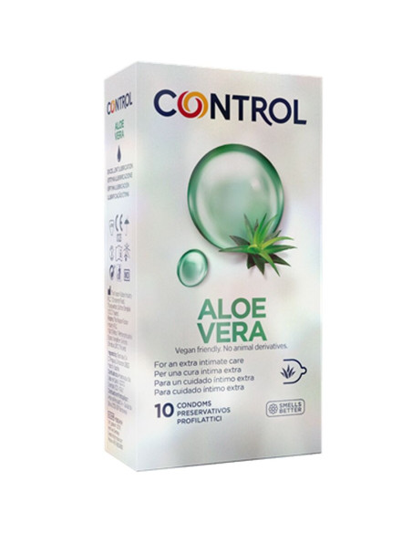 CONTROL PRESERVATIVOS CON ALOE VERA 10 UNIDADES CONTROL PRESERVATIVOS CON ALOE VERA 10 UNIDADES