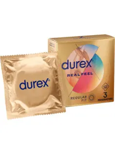 DUREX REAL FEEL PRESERVATIVOS 3 UNIDADES
