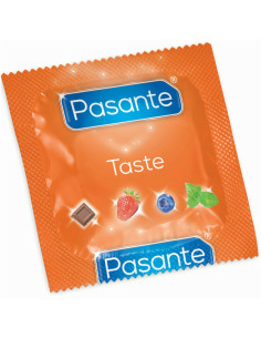 PASANTE PRESERVATIVO SABOR ARANDANO BOLSA 144 UNIDADES 2