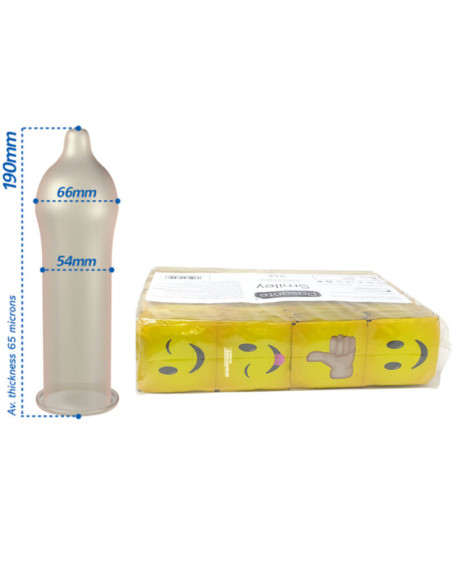 PASANTE PRESERVATIVO SMILEY BOLSA 144 UNIDADES PASANTE PRESERVATIVO SMILEY BOLSA 144 UNIDADES