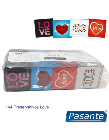 PASANTE PRESERVATIVO LOVE BOLSA 144 UNIDADES