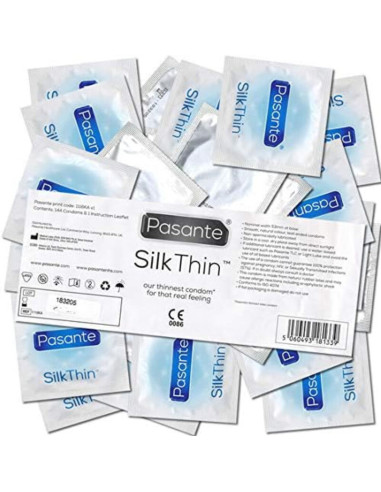 PASANTE PRESERVATIVO SILK THIN MS FINO 144 UNIDADES