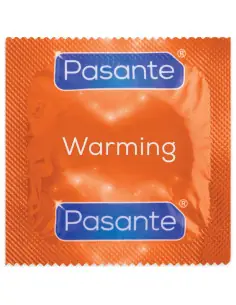 PASANTE PRESERVATIVO EFECTO CALOR BOLSA 144 UNIDADES