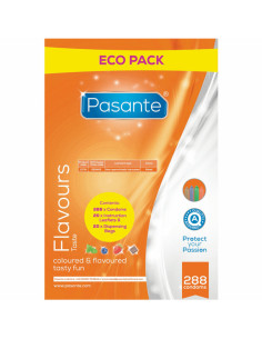 PASANTE PRESERVATIVO ECO PACK SABORES BOLSA 288 UNIDADES