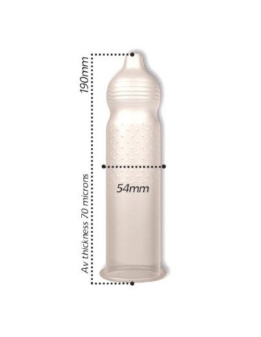 PASANTE RIBS DOTS PRESERVATIVOS INTENSITY 144 UNIDADES