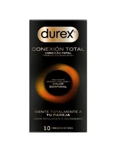 DUREX CONEXION TOTAL ULTRA FINO PLUS SIN LATEX 10 UNIDADES