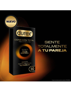 DUREX CONEXION TOTAL ULTRA FINO PLUS SIN LATEX 10 UNIDADES 2