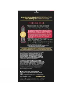 SKYN PRESERVATIVO INTENSE FEEL TEXTURA CON DISENO ONDULADO 10 UNIDADES 2