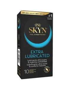 SKYN PRESERVATIVO EXTRA LUBRICADO 10 UNIDADES