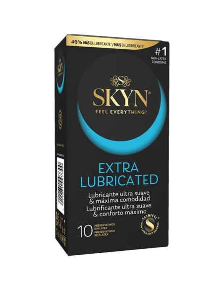 SKYN PRESERVATIVO EXTRA LUBRICADO 10 UNIDADES SKYN PRESERVATIVO EXTRA LUBRICADO 10 UNIDADES