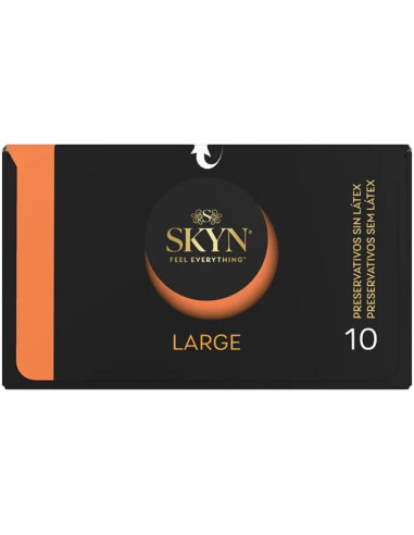 SKYN PRESERVATIVO LARGE AJUSTE EXTRA 10 UNIDADES