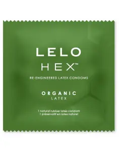 LELO HEX ORGANIC PRESERVATIVO CAJA 3 UDS 2