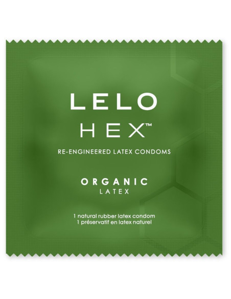 LELO HEX ORGANIC PRESERVATIVO CAJA 12 UDS LELO HEX ORGANIC PRESERVATIVO CAJA 12 UDS