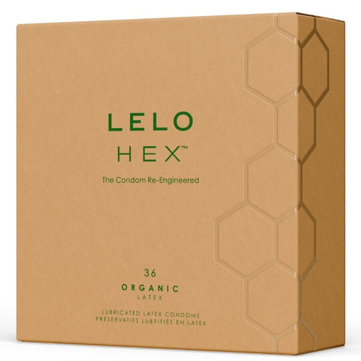 LELO HEX ORGANIC PRESERVATIVO CAJA 36 UDS