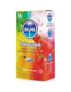 SKINS MULTI SABORES PRESERVATIVOS PREMIUM PACK 16 2