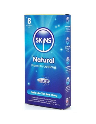 SKINS NATURAL PRESERVATIVOS PREMIUM PACK 8