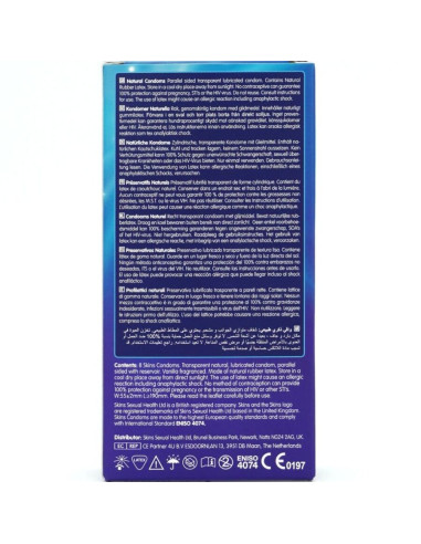 SKINS NATURAL PRESERVATIVOS PREMIUM PACK 8