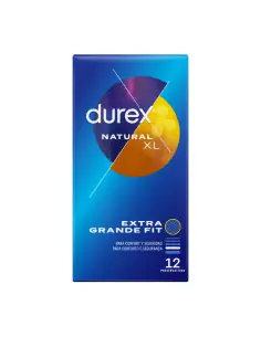DUREX NATURAL XL 12 UNIDADES 2