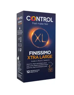 CONTROL FINISSIMO XL PRESERVATIVOS 12 UNIDADES