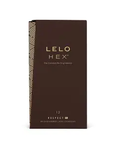 LELO HEX PRESERVATIVO RESPECT XL 12 PACK