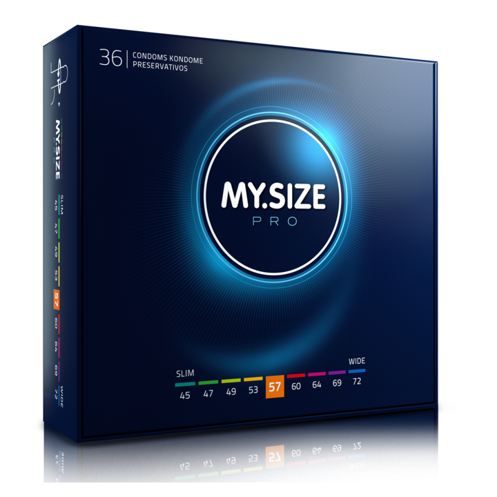 MY SIZE PRO PRESERVATIVOS 57 MM 36 UNIDADES