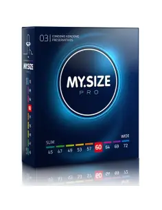 MY SIZE PRO PRESERVATIVOS 60 MM 3 UNIDADES